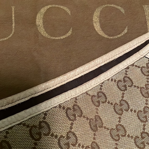 Authentic Gucci GG Abbey Canvas Tote Handbag - Picture 3 of 11